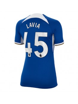 Ženski Nogometna dresi replika Chelsea Romeo Lavia #45 Domači 2023-24 Kratek rokav